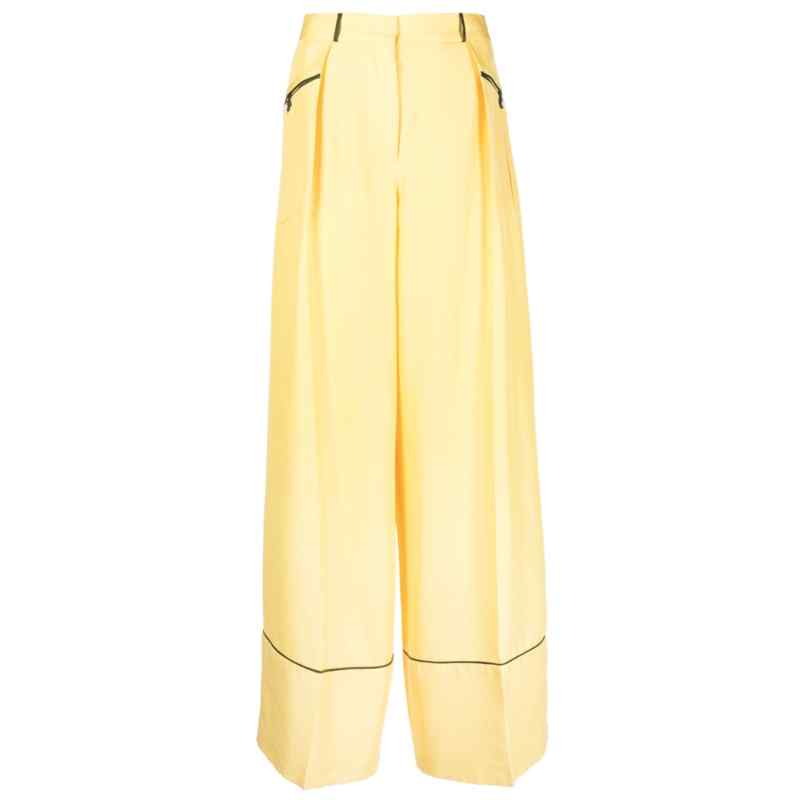 Bally Silk wide-leg trousers