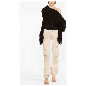 The Attico Essie cargo denim trousers