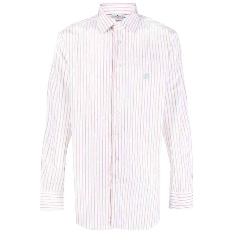 110129278-fw23-etropre-1k52631030800 Etro Striped shirt with embroidery