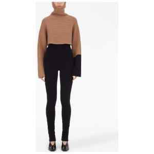 Ferragamo Cashmere cropped hoodie