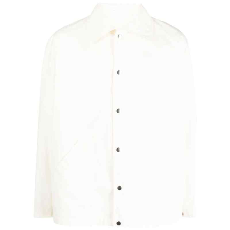 Jil Sander Logo cotton jacket