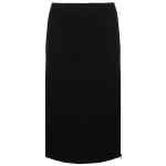 Tom Ford Zipped ribbed silk skirt