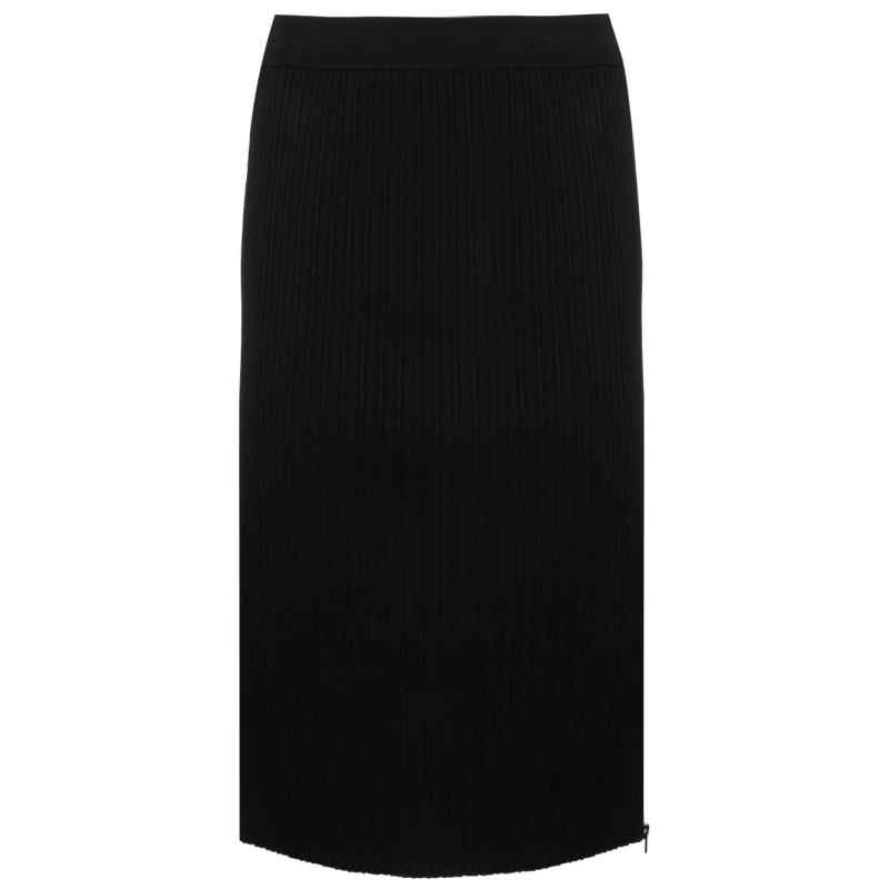 Tom Ford Zipped ribbed silk skirt
