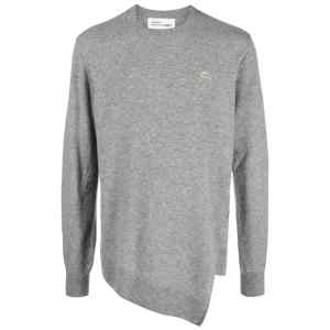 Comme Des Garcons x Lacoste Asymmetric Wool Sweater