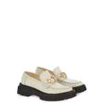 Ferragamo Gancini-plaque Leather Loafers