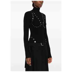 Off White Fashion High neck viscose sweater