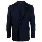 Colombo Wool single-breasted jacket