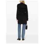 Burberry Vintage Check-pattern lining mid-length Kensington cotton trench coat