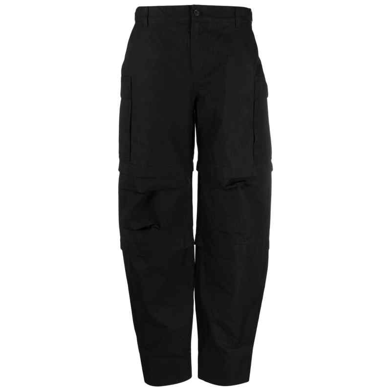 110186022-fw23-wardrobenycmain-w2062r11black Wardrobe.Nyc Cotton cargo trousers