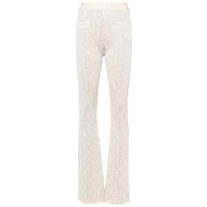 Palm Angels Monogram jacquard knit trousers