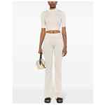 Palm Angels Monogram jacquard knit trousers