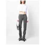 Coperni Cropped cotton shirt