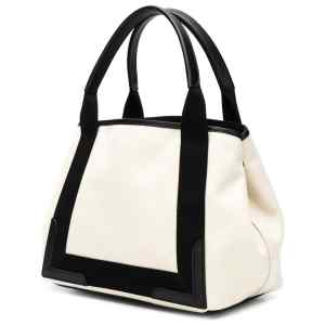 Balenciaga canvas tote with removable pouch