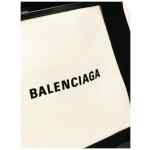 Balenciaga canvas tote with removable pouch