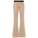 Palm Angels Logo tape knitted trousers