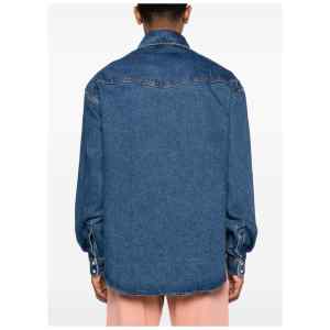 Palm Angels Monogram denim shirt