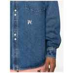 Palm Angels Monogram denim shirt