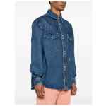 Palm Angels Monogram denim shirt