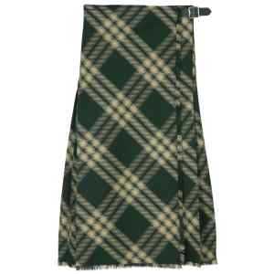 Burberry Pleated wool skirt