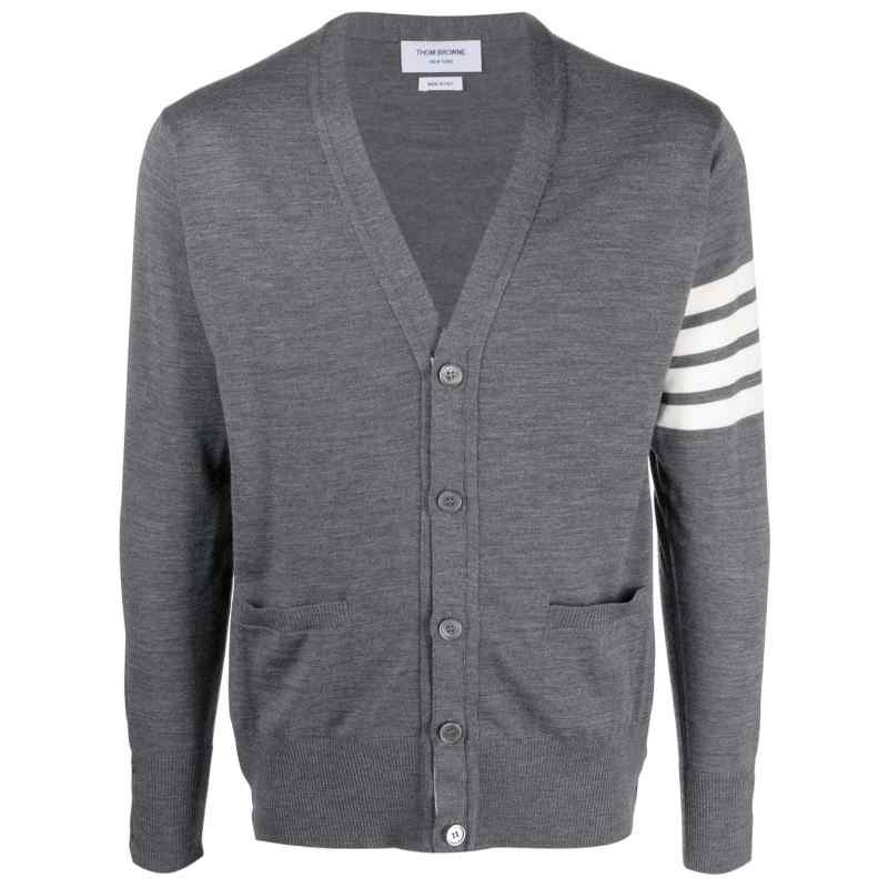 Thom Browne 4Bar wool cardigan