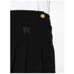 Palm Angels Monogram pleated skirt