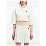 Palm Angels Monogram cropped polo shirt