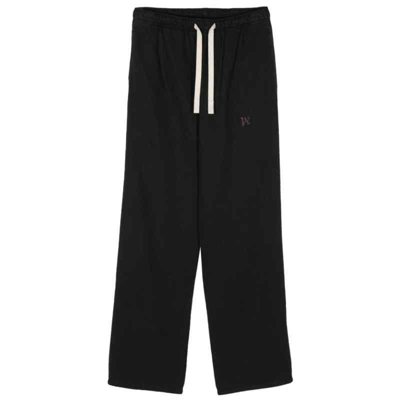Palm Angels Monogram cotton blend trousers