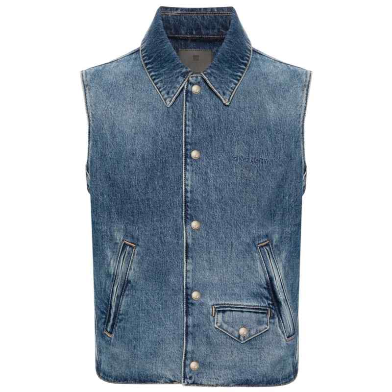 Givenchy Denim cotton vest