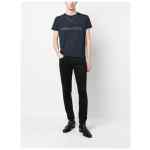 Saint Laurent Reverse logo-print cotton T-shirt