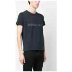 Saint Laurent Reverse logo-print cotton T-shirt