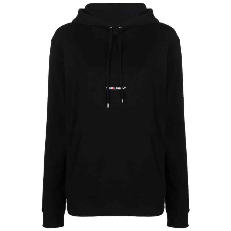 Saint Laurent Logo Print Hoodie, theFeinheit