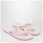 Christian Louboutin Super Loubi Flip-Flops milk coloured