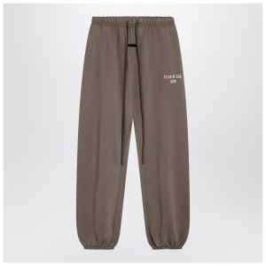 Fear of God Essentials Military green jogging trousers with logo