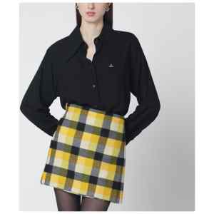 Vivienne Westwood Black shirt with oversized collar