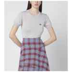 Vivienne Westwood Light grey Bea wool and silk top