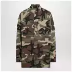 Fear of God Essentials Camouflage recycled nylon blend shirt