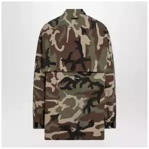 Fear of God Essentials Camouflage recycled nylon blend shirt