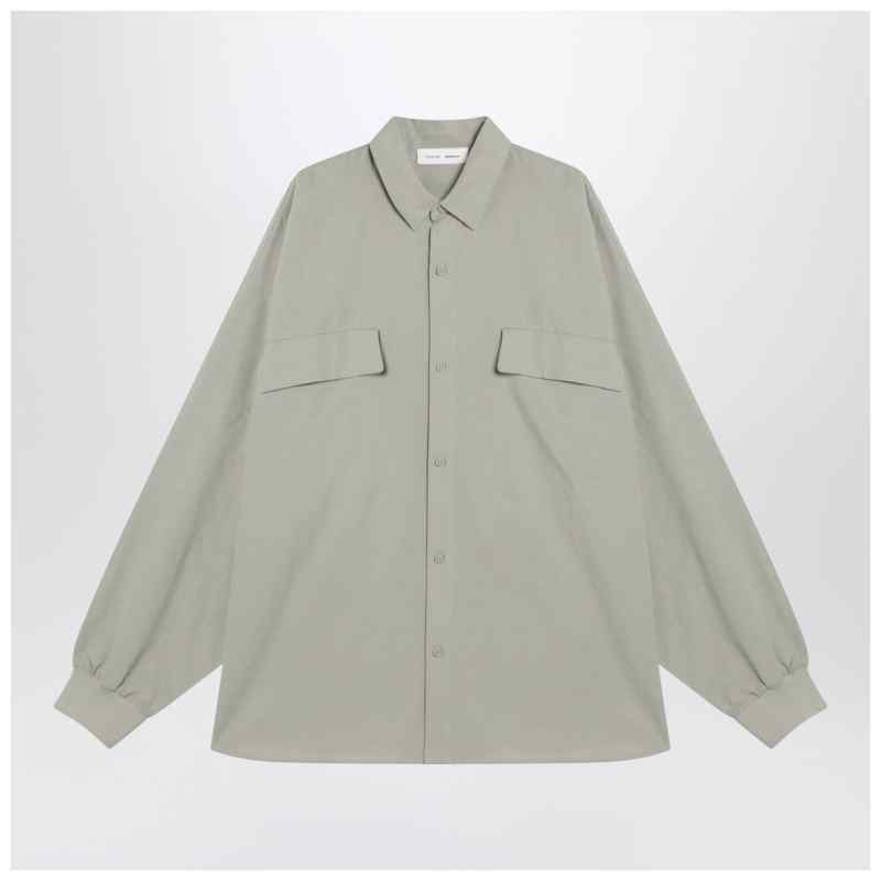 Fear of God Essentials Light grey cotton shirt, theFeinheit