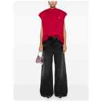 The Attico Wide-leg denim jeans