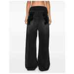The Attico Wide-leg denim jeans
