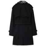 Burberry detachable-collar trench coat