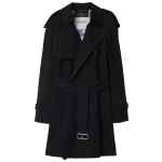 Burberry detachable-collar trench coat