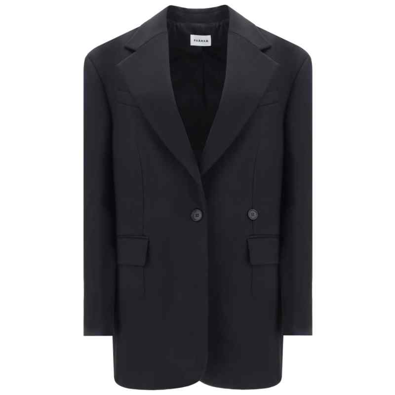 P.A.R.O.S.H. Wool single-breasted blazer jacket