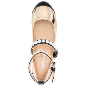 Mach & Mach two-tone ballerina shoes