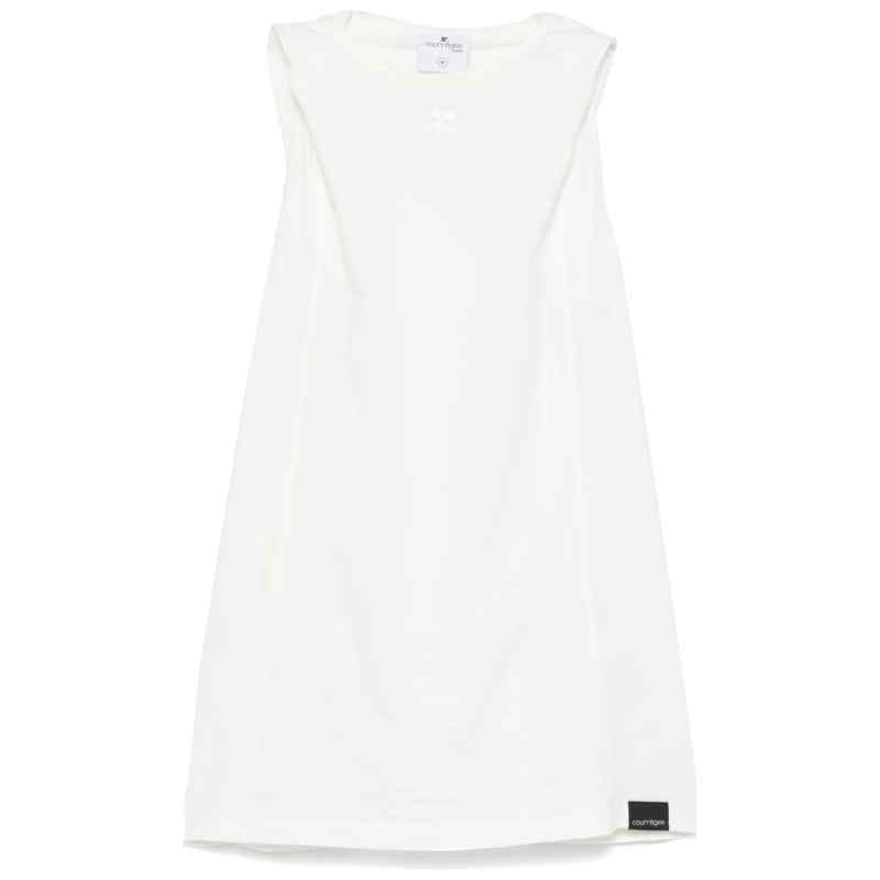 Courreges Hooded tank top