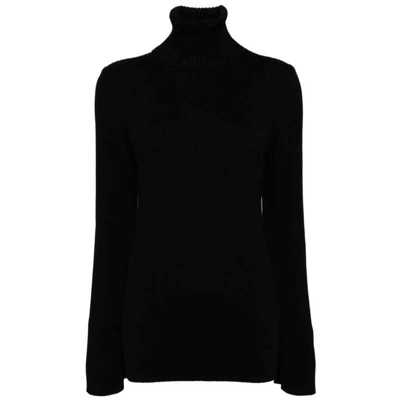 Junya Watanabe Ribbed wool turtle-neck sweater