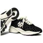 Tory Burch good luck studded trainers
