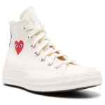Comme Des Garcons x Converse Sneakers PLAY Chuck 70 "Cream"
