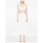 Zimmermann Crush embroidered midi skirt