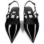 Jimmy Choo Didi Flat Patent Leather Low Shoes